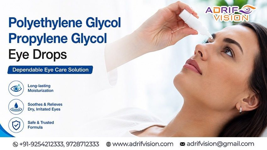 Polyethylene Glycol Propylene Glycol Eye Drops
