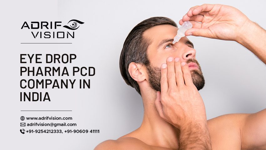 eye drop pharma pcd company in India,